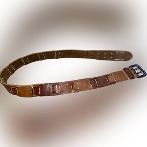 Reward Full Grain Brown Leather Belt Size 32 Made in Turkey